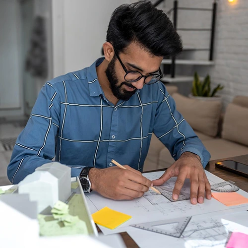 Professional interior design team in Chennai offering personalized residential and commercial design solutions.